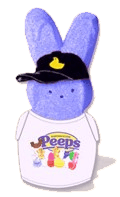 Peep wearing a baseball hat